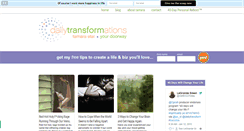 Desktop Screenshot of dailytransformations.com